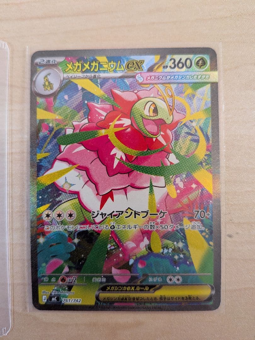 メガメガニウムex SAR仕様　761/742