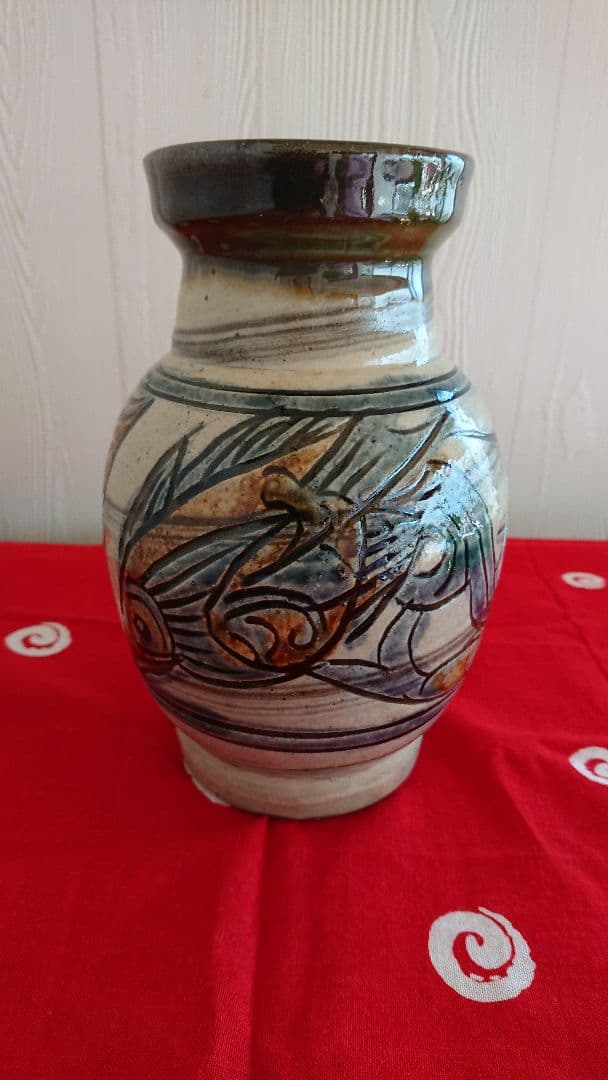 人間国宝 金城次郎 花瓶