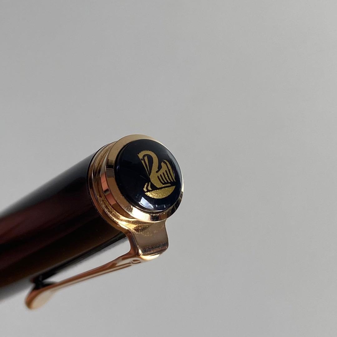 ペリカン スーベレーン 万年筆 グリーンストライプ 緑 M400