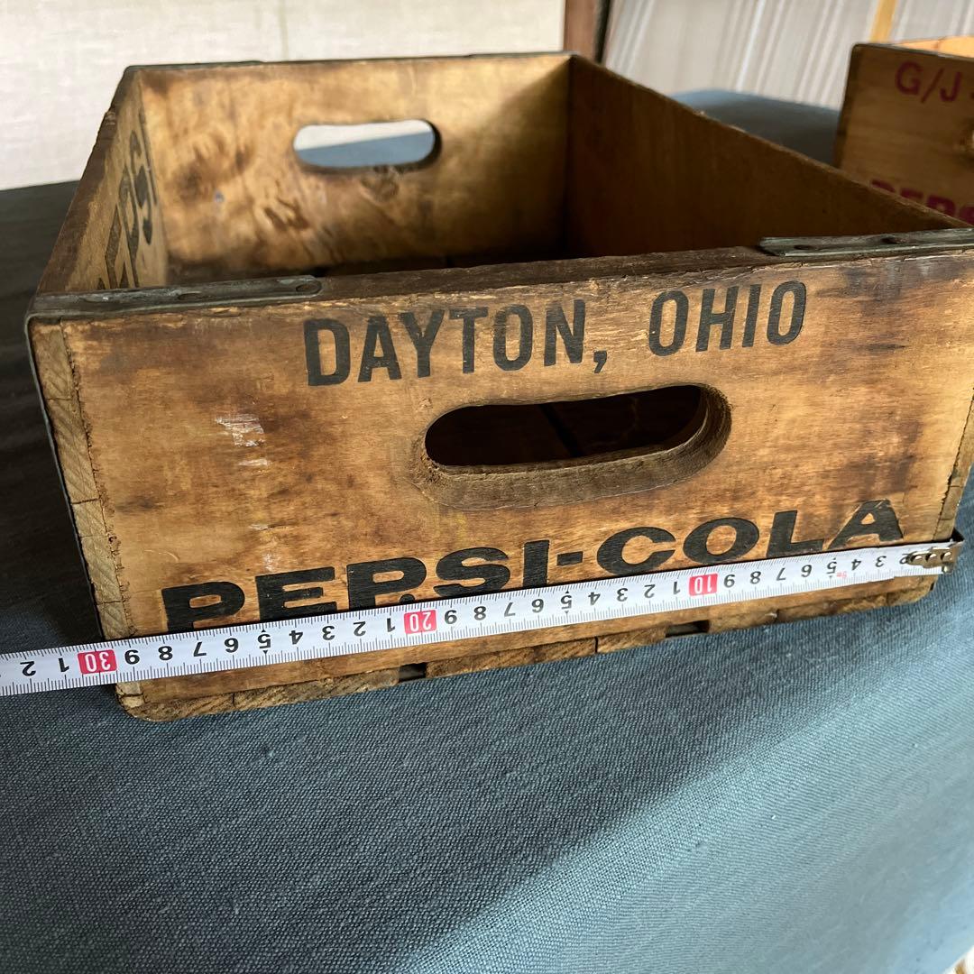 PEPSI ペプシ アンティーク　木箱