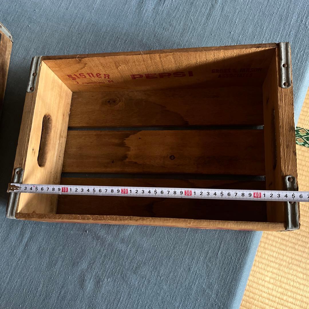 PEPSI ペプシ アンティーク　木箱