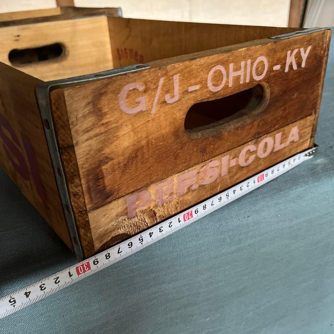 PEPSI ペプシ アンティーク　木箱