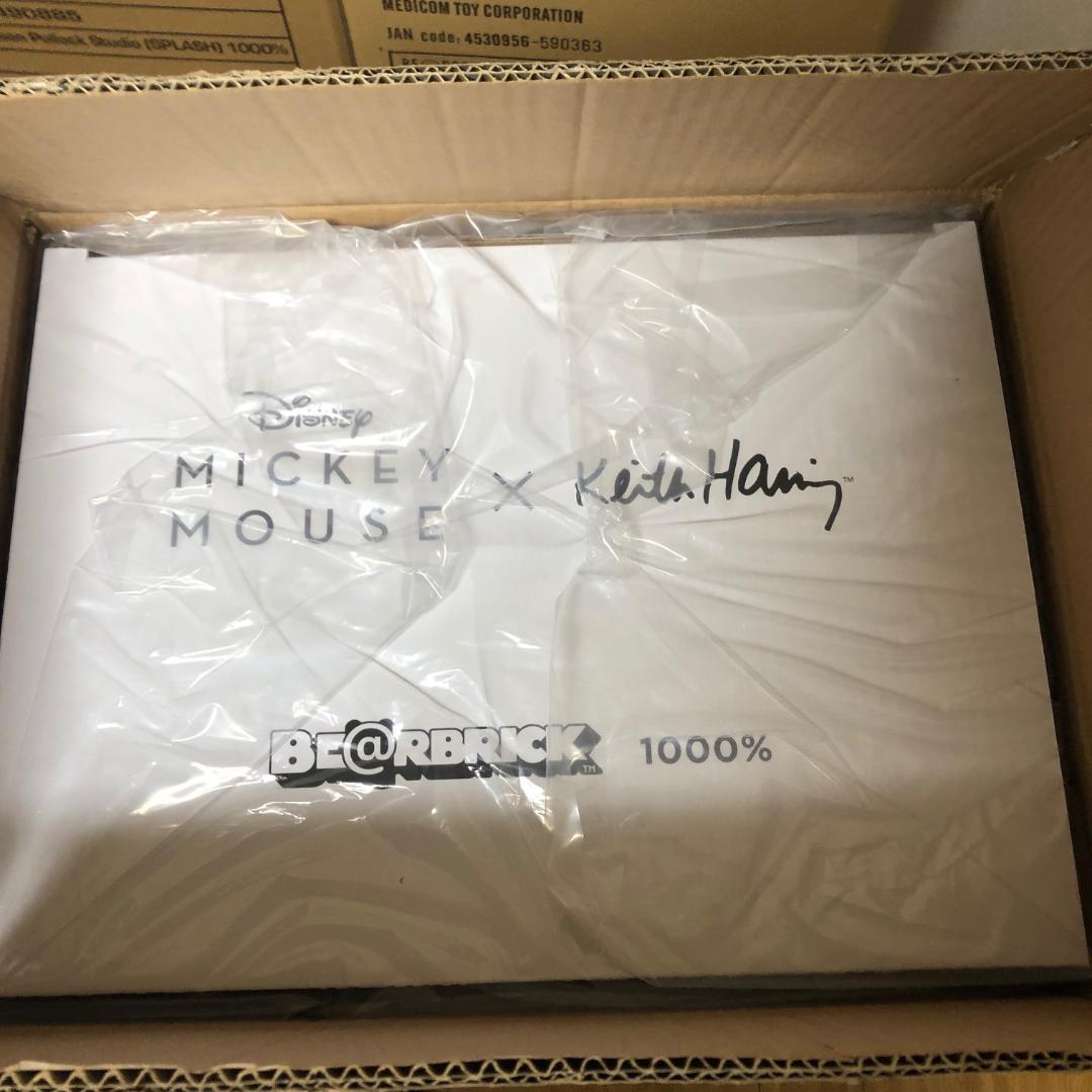 その他 BE@RBRICK Keith Haring Mickey Mouse 1000
