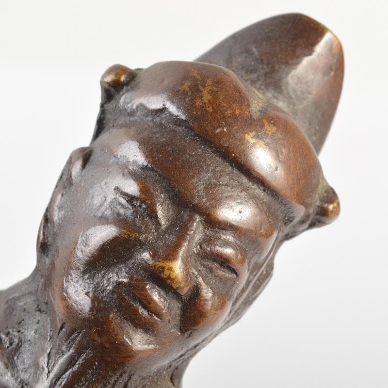 中国　古銅　驢馬賢人 のったり香炉　V　6307