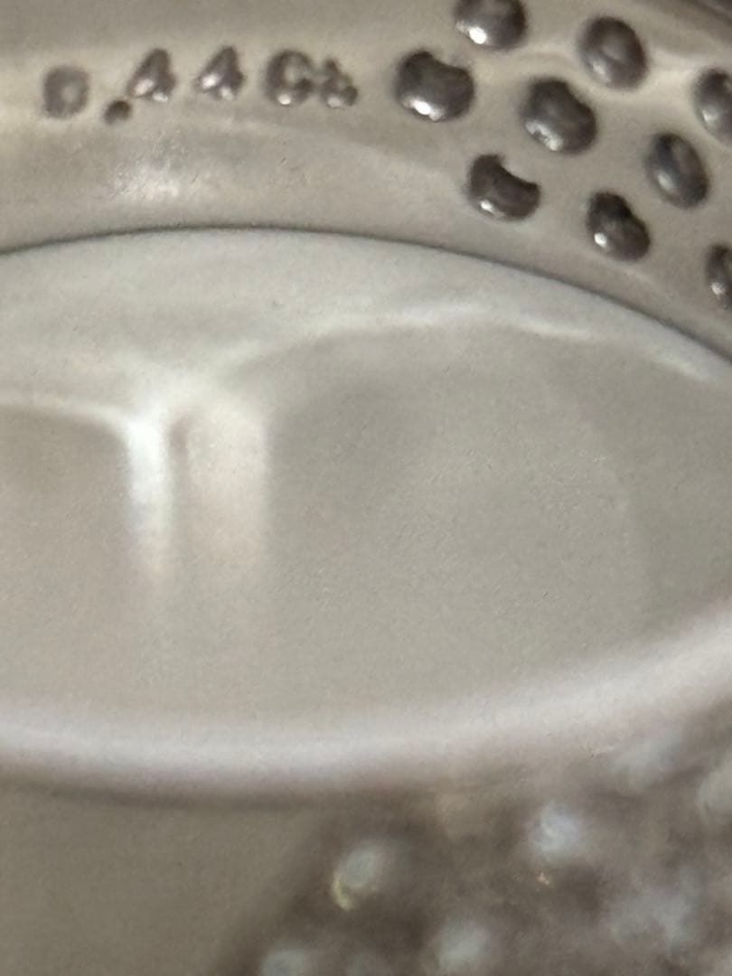 MIKIMOTO ミキモト　バヴェダイアリング　K18ホワイトゴールド