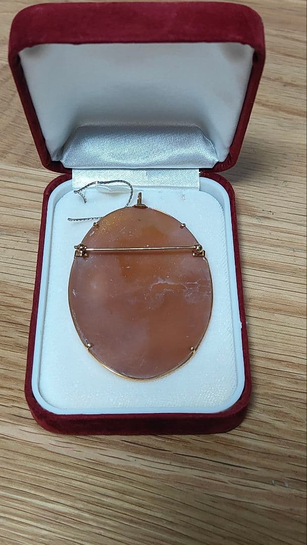 限定値下げ　ギンザタナカ カメオブローチ大