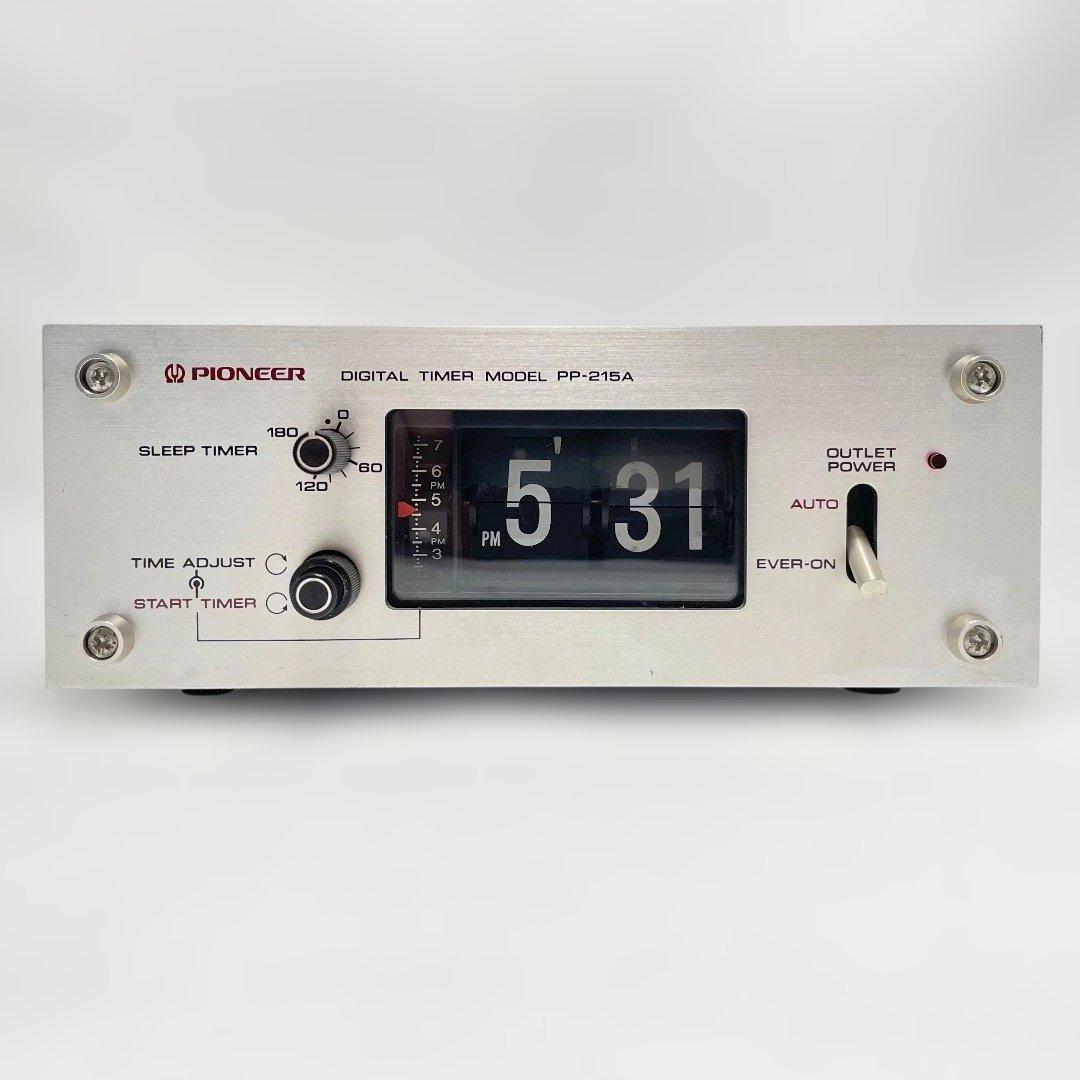 PIONEER パイオニア　デジタルタイマーPP-215A パタパタ式 送料無料