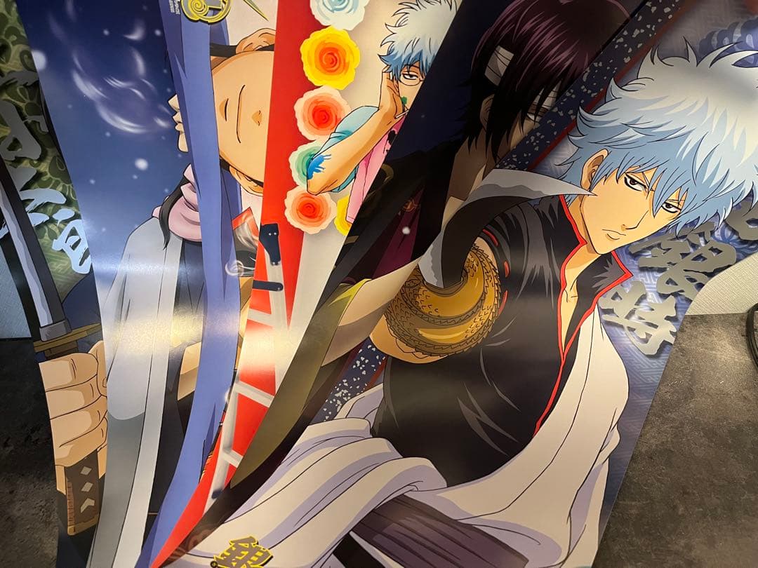 【未使用】銀魂 キャラポスコレクション ポスター 計6枚 シリーズ最終出品