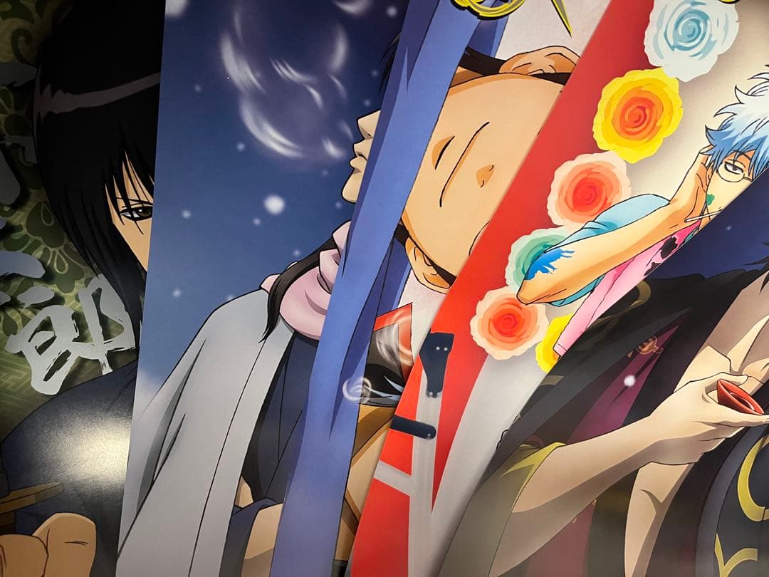 【未使用】銀魂 キャラポスコレクション ポスター 計6枚 シリーズ最終出品