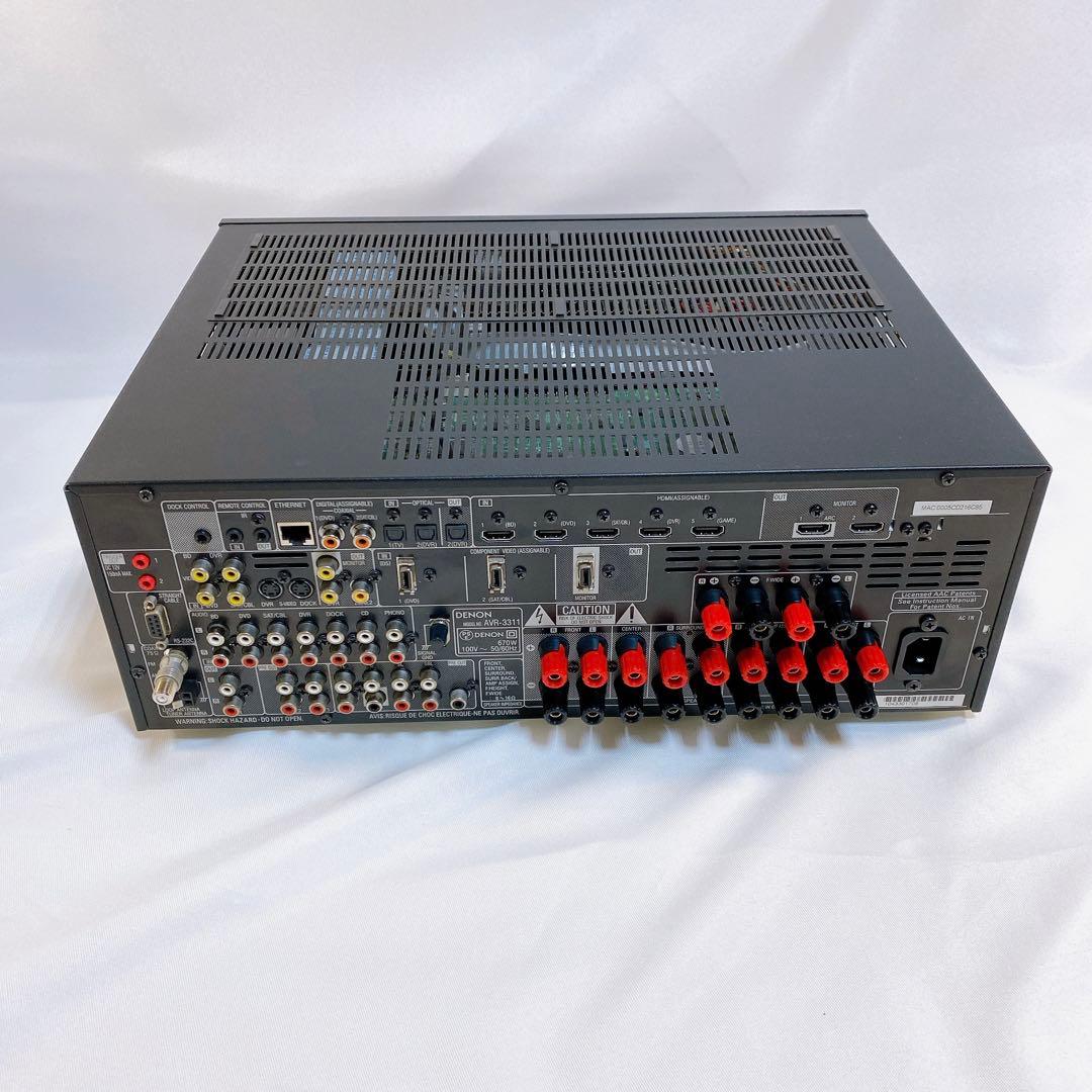 Denon AVサラウンドレシーバー 7.2ch HDMI AVR-3311-K