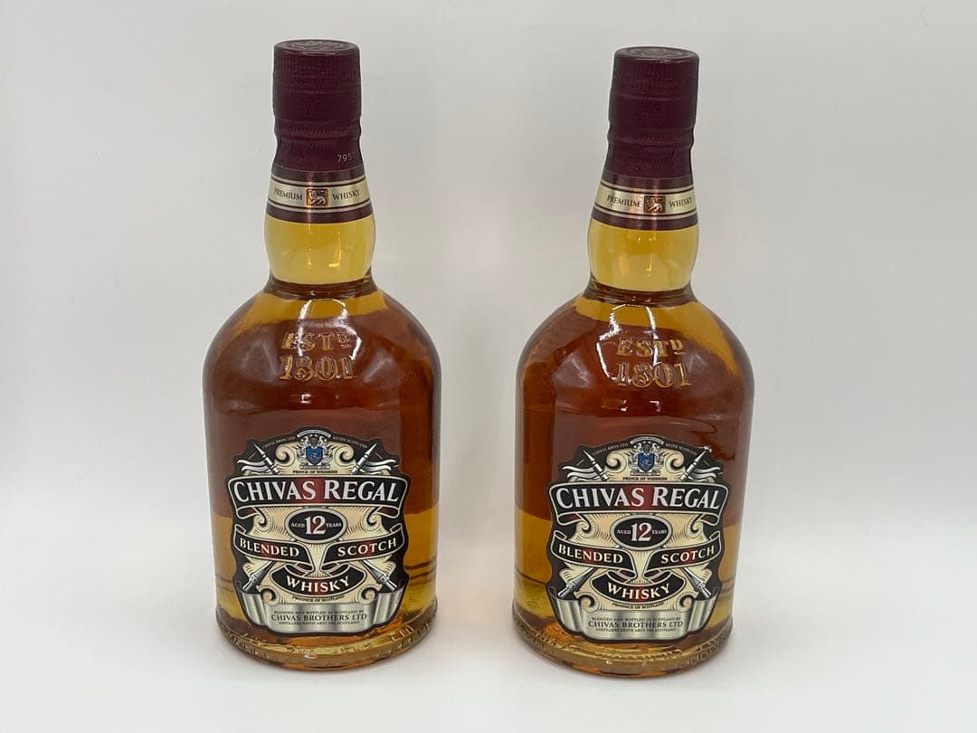 Chivas Regal 12年 ウイスキー 750ml 2本セット