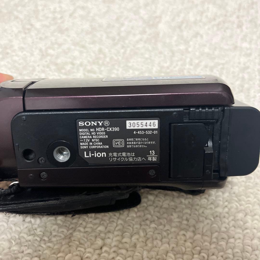 SONY HDR-CX240 ※初期化済み、説明書•未使用バッテリー付き