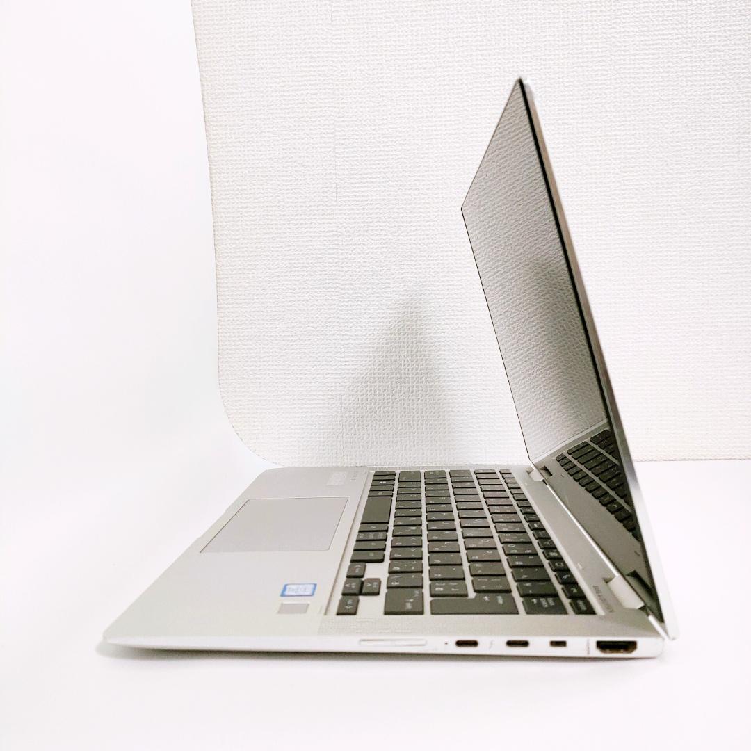 タッチパネル✨️第8世代i5/2in1/HP/SSD/カメラ付きノートパソコン