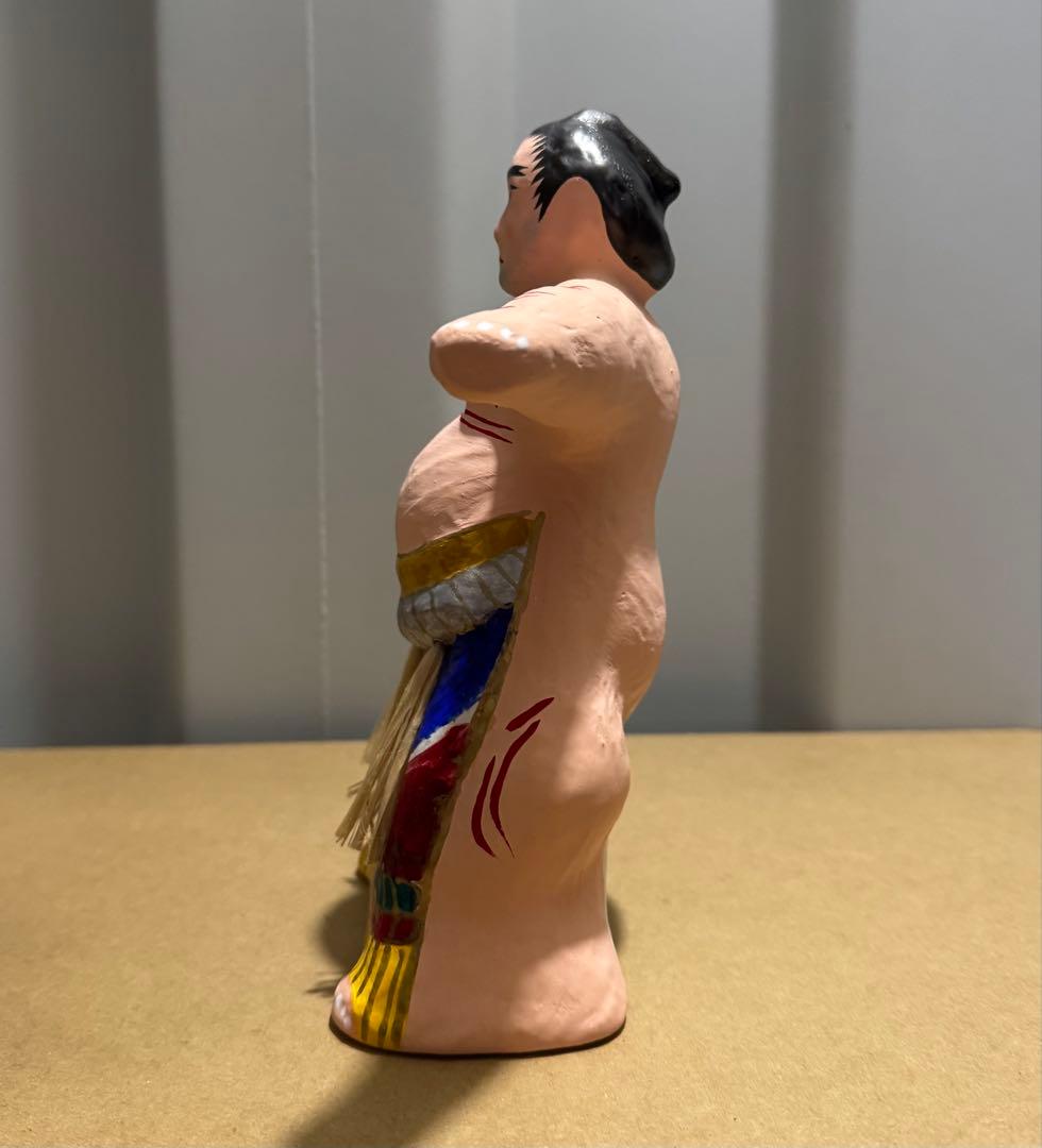 長門張子　角力　白鵬　横綱　民芸品　郷土玩具