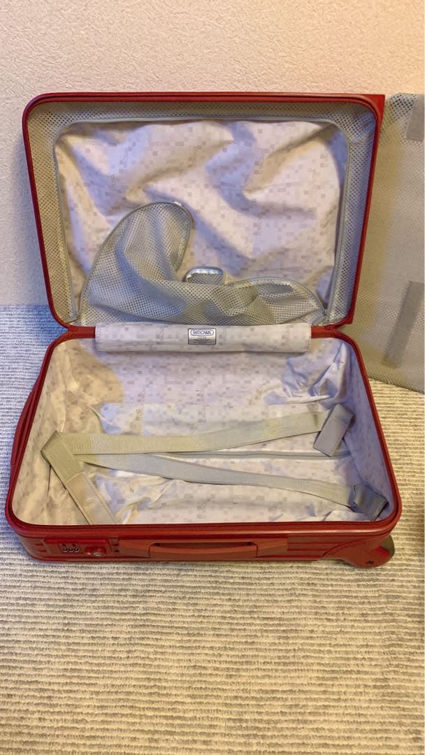 美品rimowaリモワスーツケース2輪35L機内持込可能TSAロック