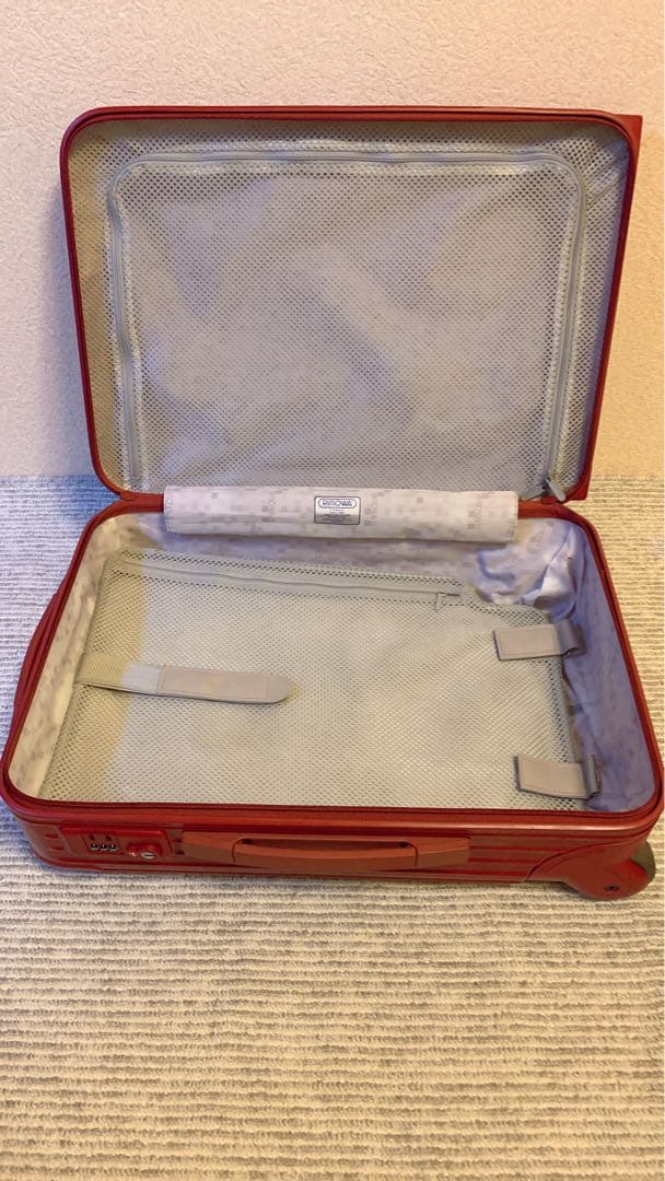 美品rimowaリモワスーツケース2輪35L機内持込可能TSAロック