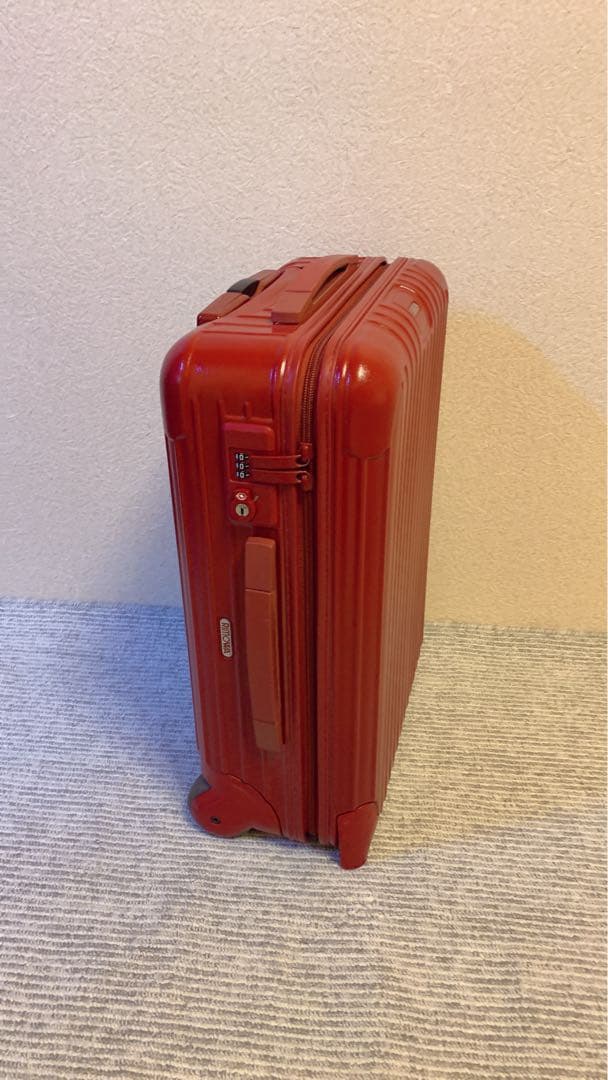 美品rimowaリモワスーツケース2輪35L機内持込可能TSAロック