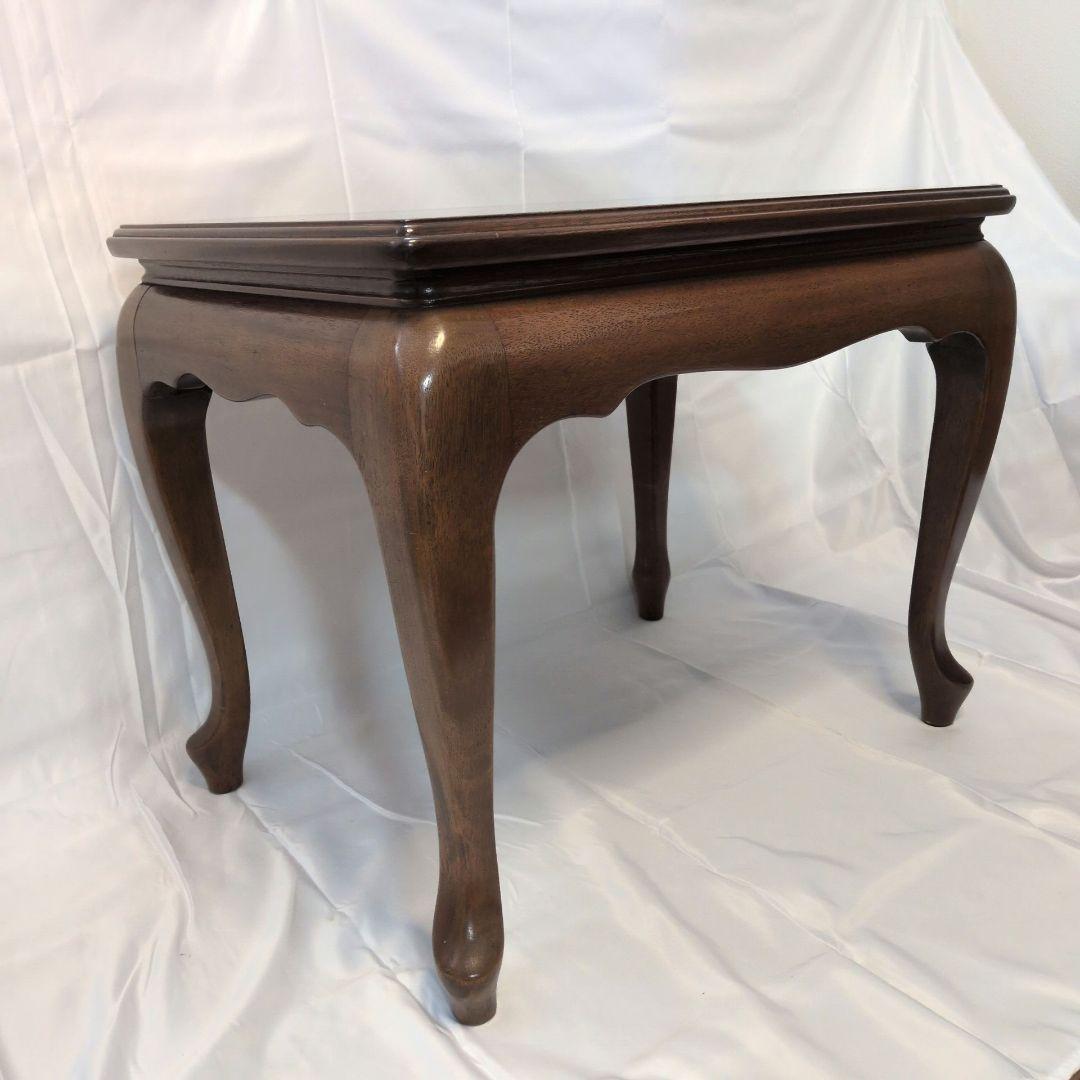 マルニ 木工 猫脚 猫足　サイドテーブル　アンティーク調