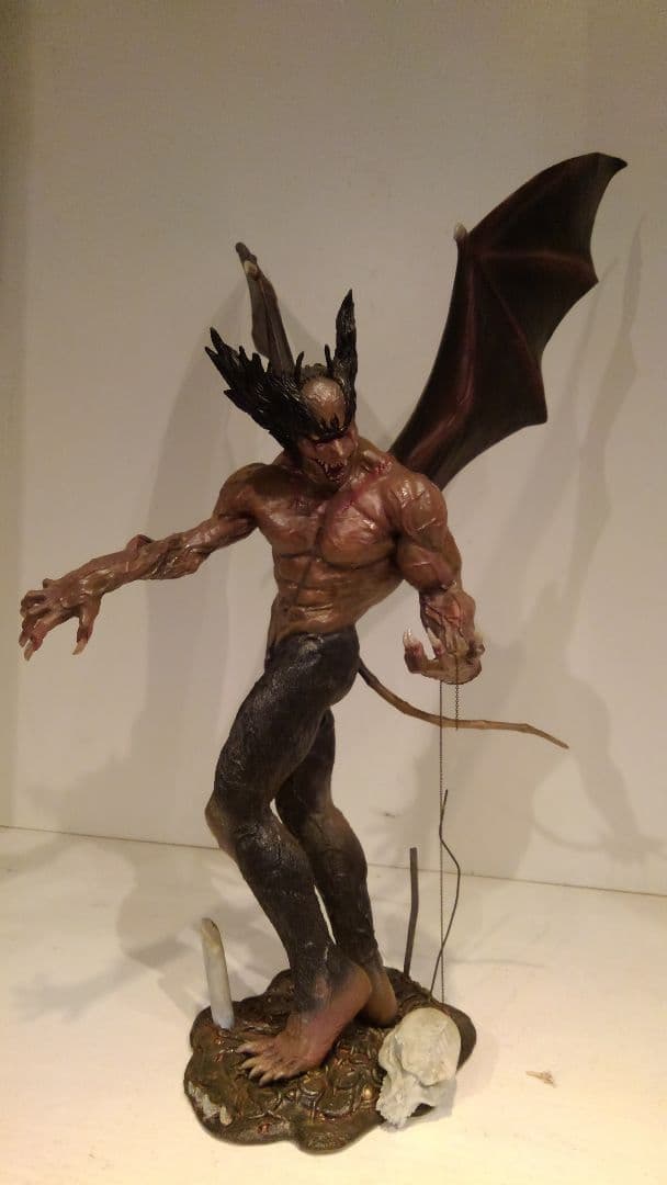 希少 ボークス 新章 デビルマン 異端者 レジンキット 完成品