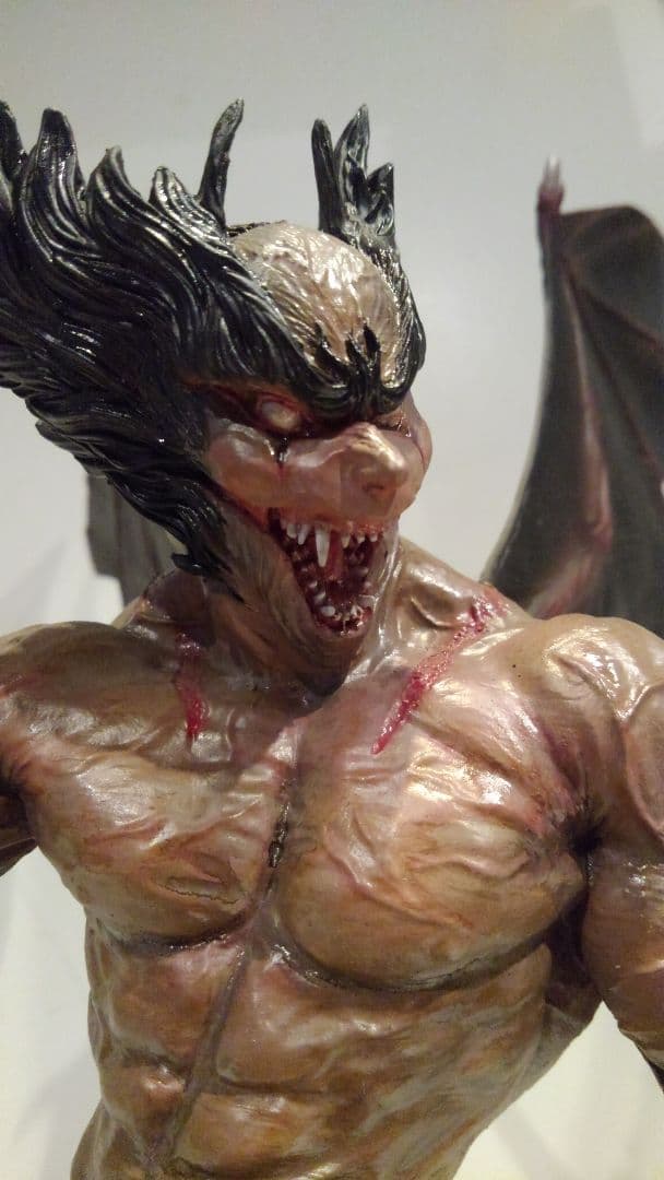 希少 ボークス 新章 デビルマン 異端者 レジンキット 完成品