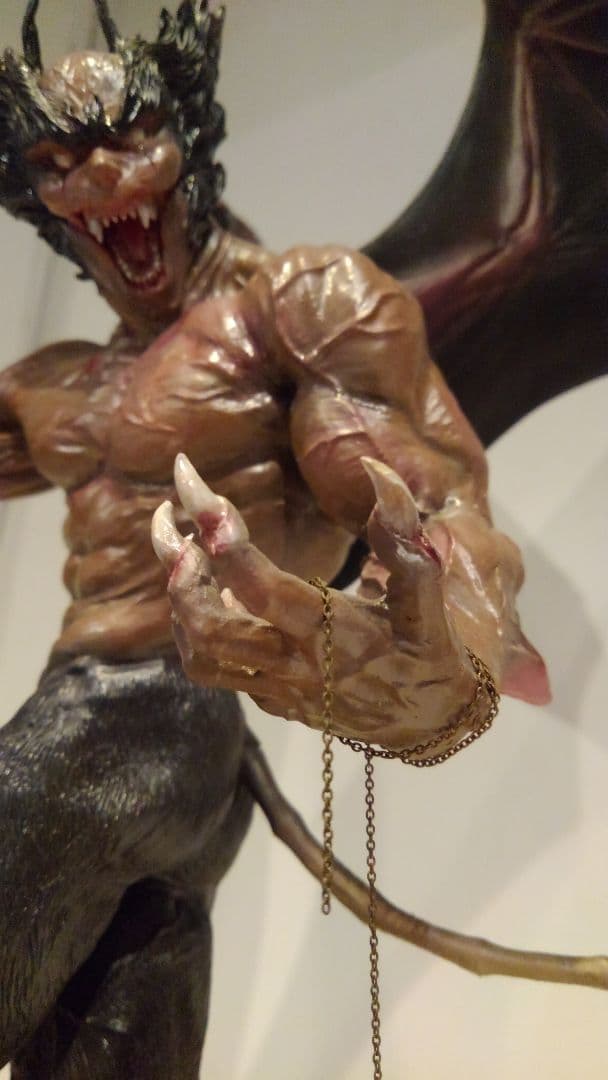 希少 ボークス 新章 デビルマン 異端者 レジンキット 完成品