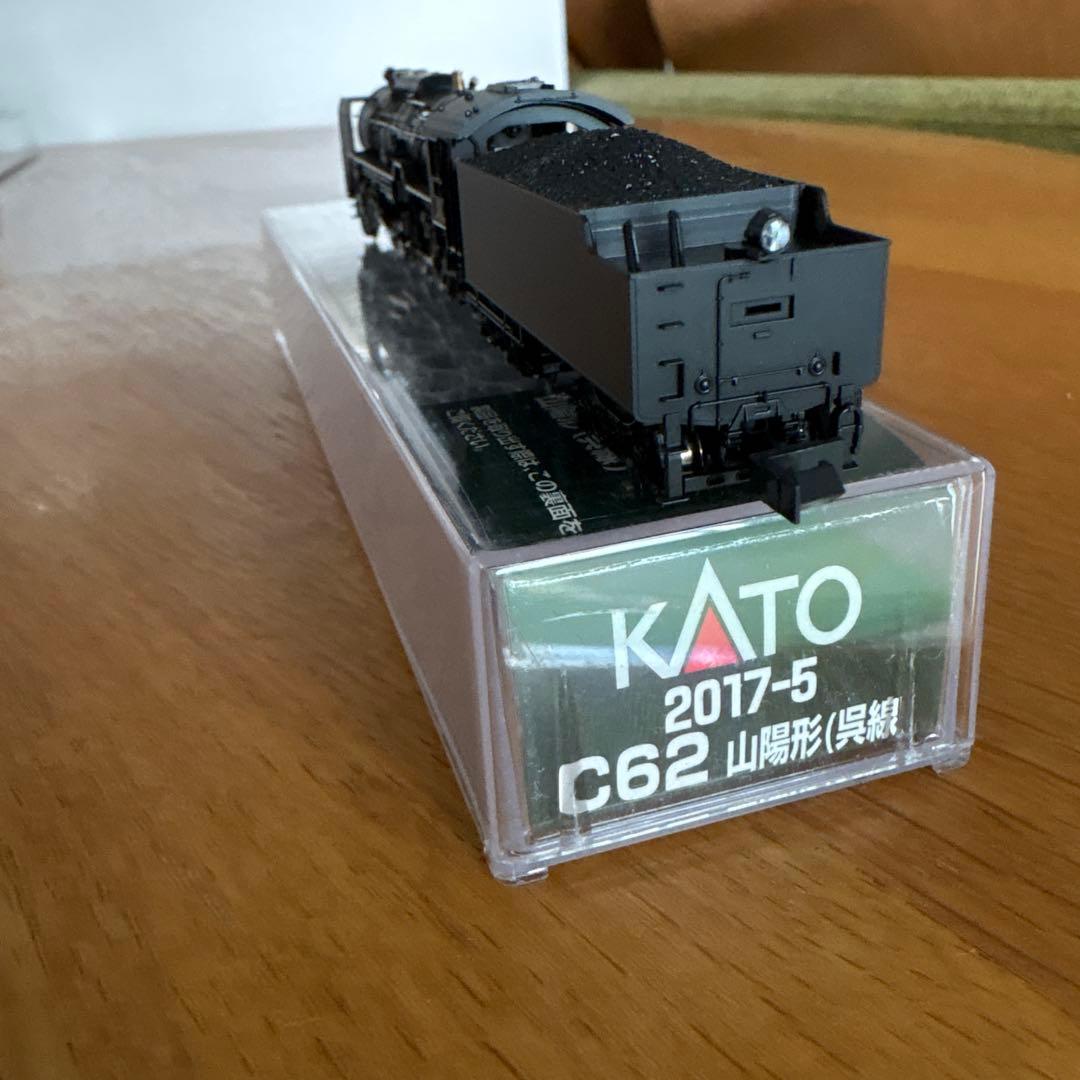 【新同】KATO 2017-5 C62 山陽形呉線安芸HM付 付属品未開封 11