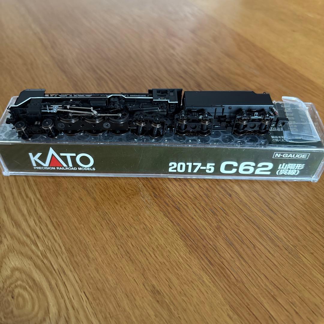 【新同】KATO 2017-5 C62 山陽形呉線安芸HM付 付属品未開封 11