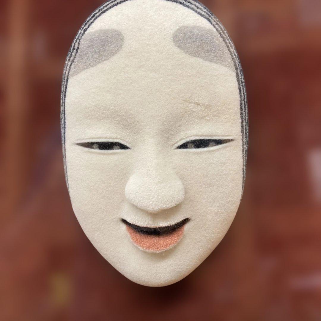 雪の小面 石川流能面師作