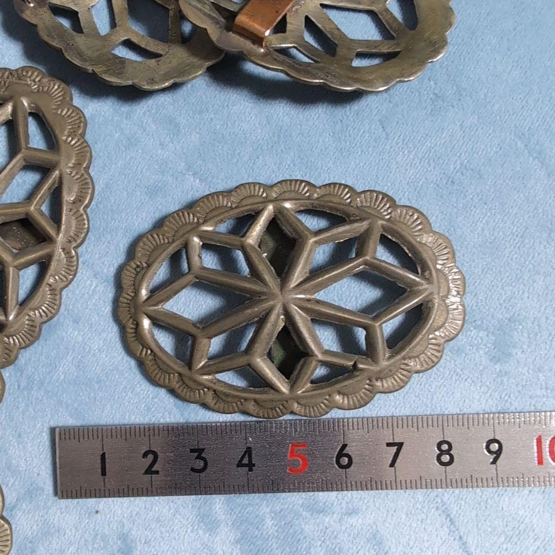 コンチョ　ベルト　バックル　ナホバ　ネイティブアメリカン　ビンテージ