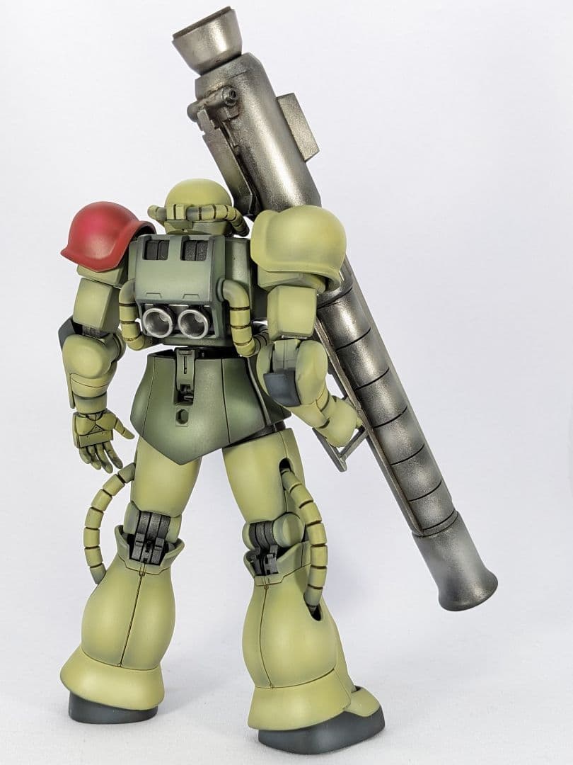 【HGUC】量産型ザク　ガンプラ　ジャンク　完成品