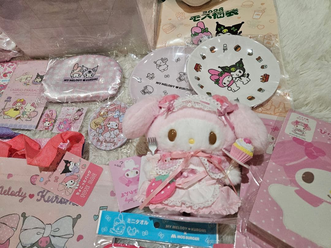 レディ マイメロディ てんしとあくま ぬいぐるみ ドール ぴたっとフレンズ