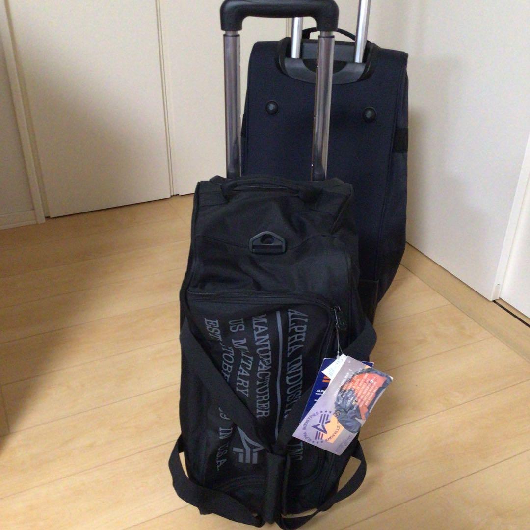 アルファインダストリーズ　バック　キャリーバック　30L タグつき新品未使用