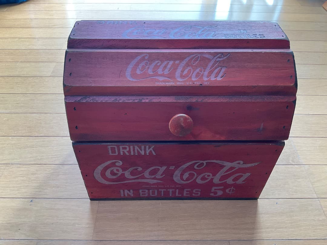 コカコーラ　ビンテージ　木箱