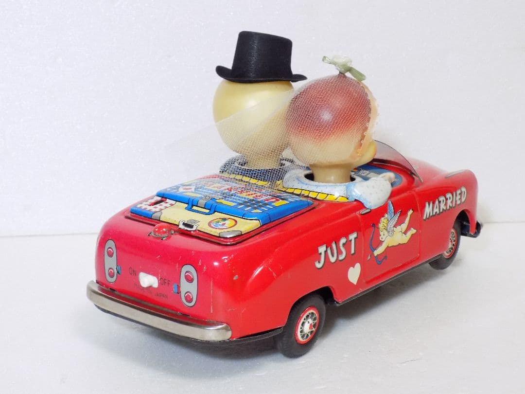 イチダ　ブリキ　【JUST MARRIED CAR 】動作品