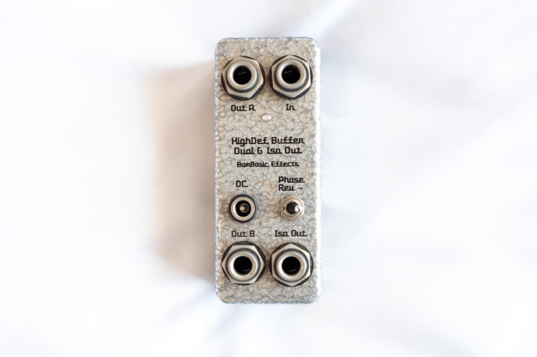 ギター BamBasic HighDef Buffer Dual & Iso Out