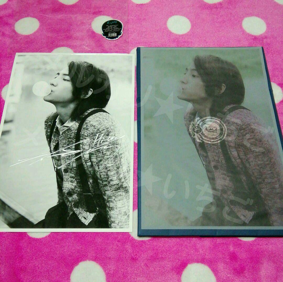 《842》チャングンソク  オートグラフフォト 直筆サイン入り写真