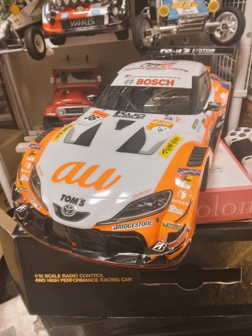 タミヤ　GRスープラボディ