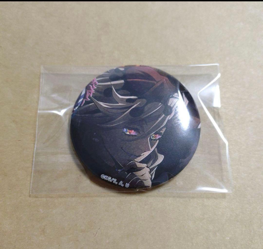 鬼滅の刃　童磨　ワールドツアー　キービジュアル缶バッジ