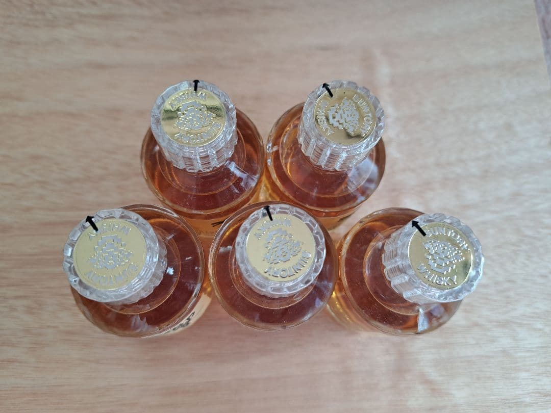 未開封響 ウイスキー 17年、50ml 5本セット