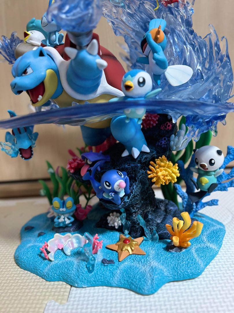 ポケモン　カメックス 33cm PVC製 フィギュアw