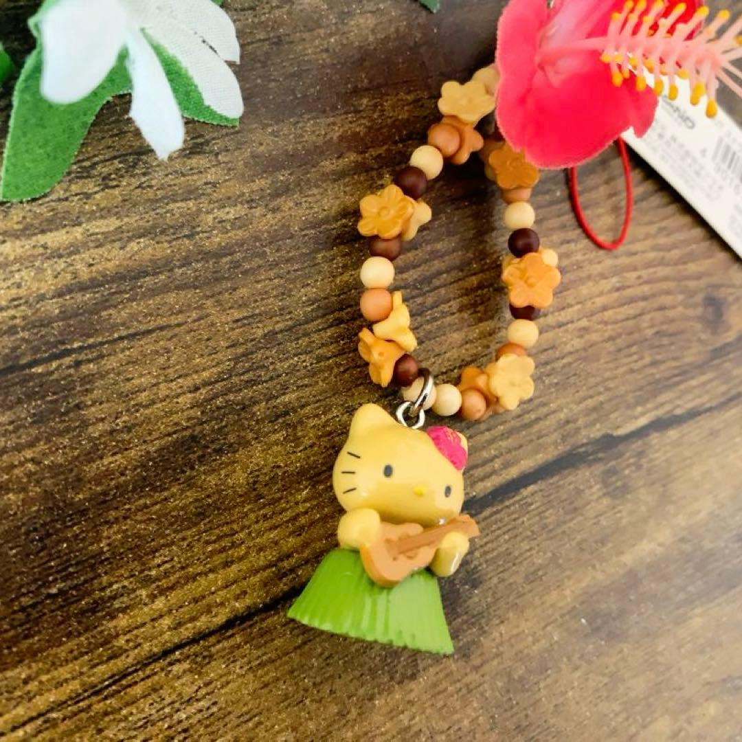 ☆激レア☆ハローキティ ハワイ ストラップ　ハイビスカス　入手困難　2002