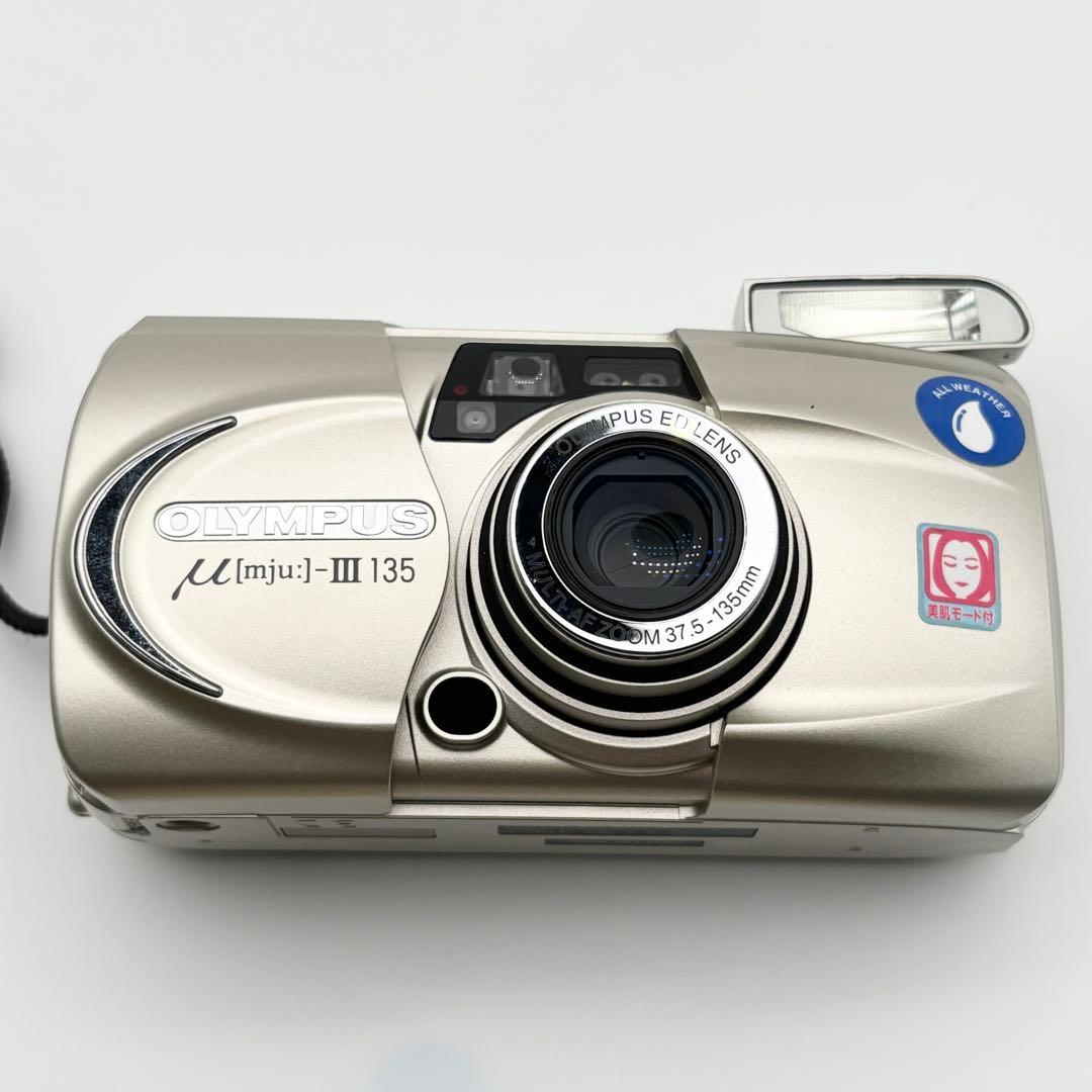 美品 OLYMPUS μ[mju:]-III 135 動作確認済み