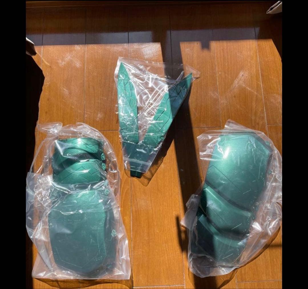 仮面ライダー アーマーパーツ ダークグリーン コスプレ 1/1 特撮ヒーロー