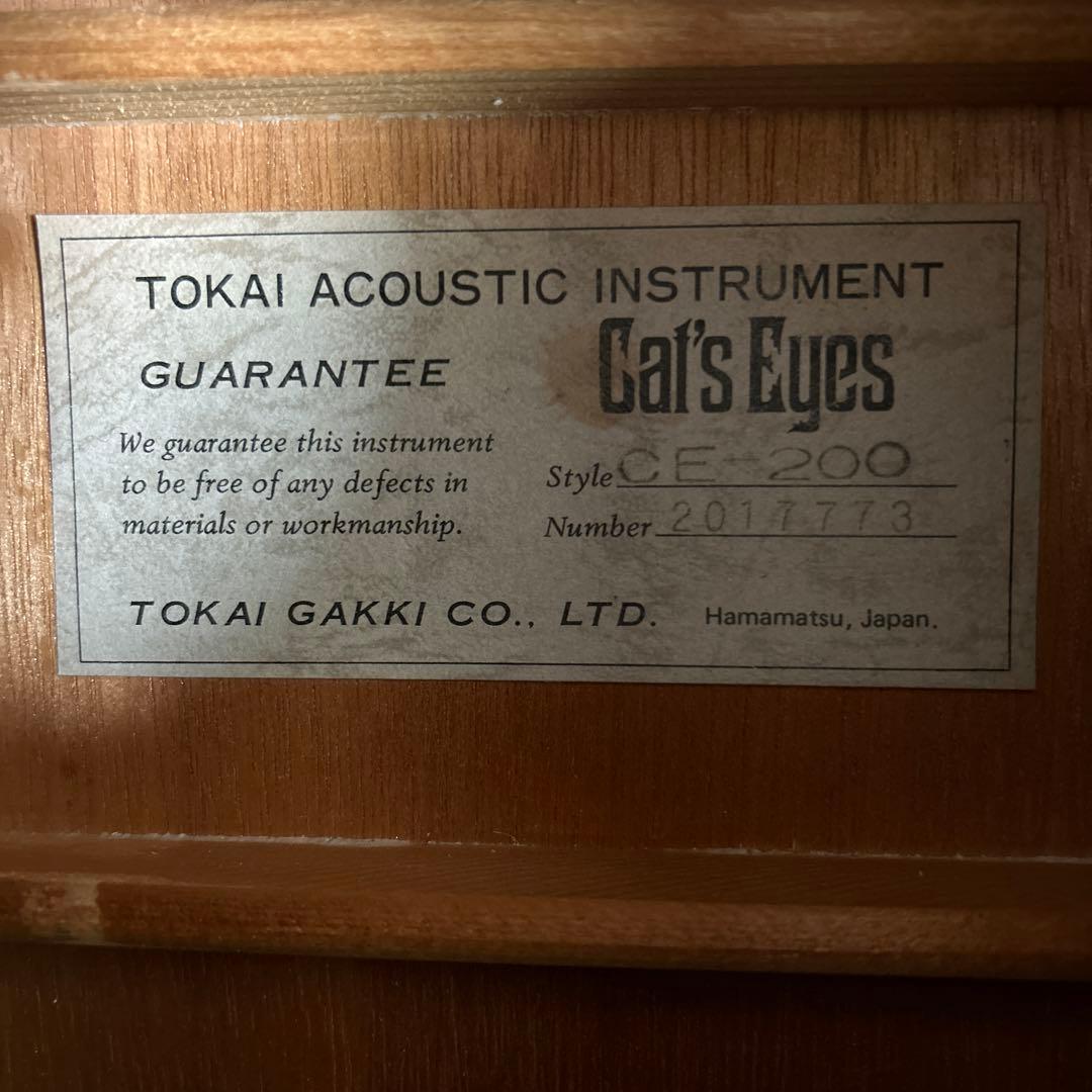 ぴょんたんCat's Eyas CE-200 東海楽器工房