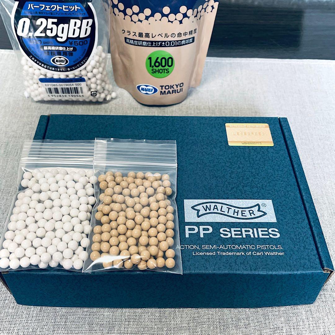 【完全新品・未開封】マルゼン ワルサーPPK ブローバック ブラック 最新ロット