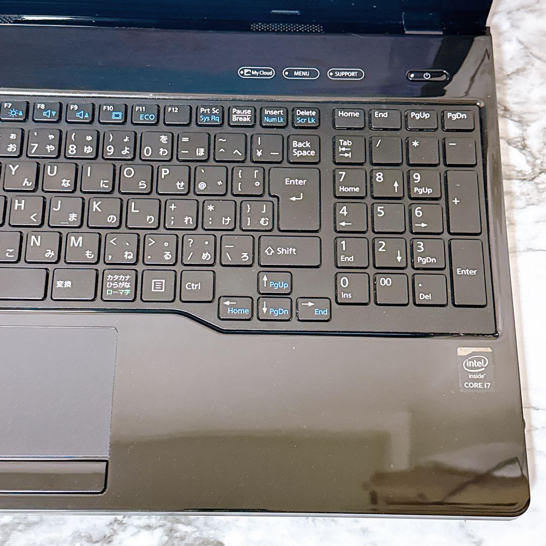 高性能i7＆メモリ8GB✨超大容量1TB✨カメラ付き すぐ使えるノートパソコン