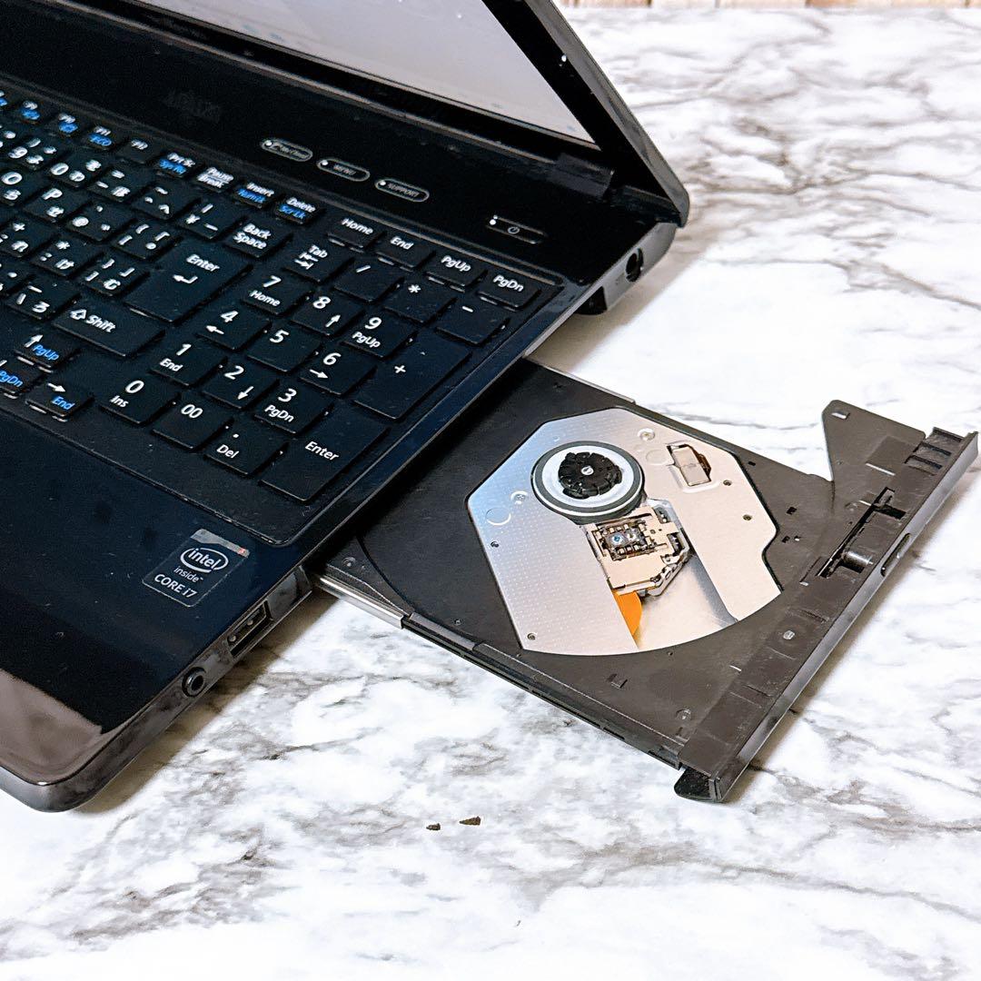 高性能i7＆メモリ8GB✨超大容量1TB✨カメラ付き すぐ使えるノートパソコン