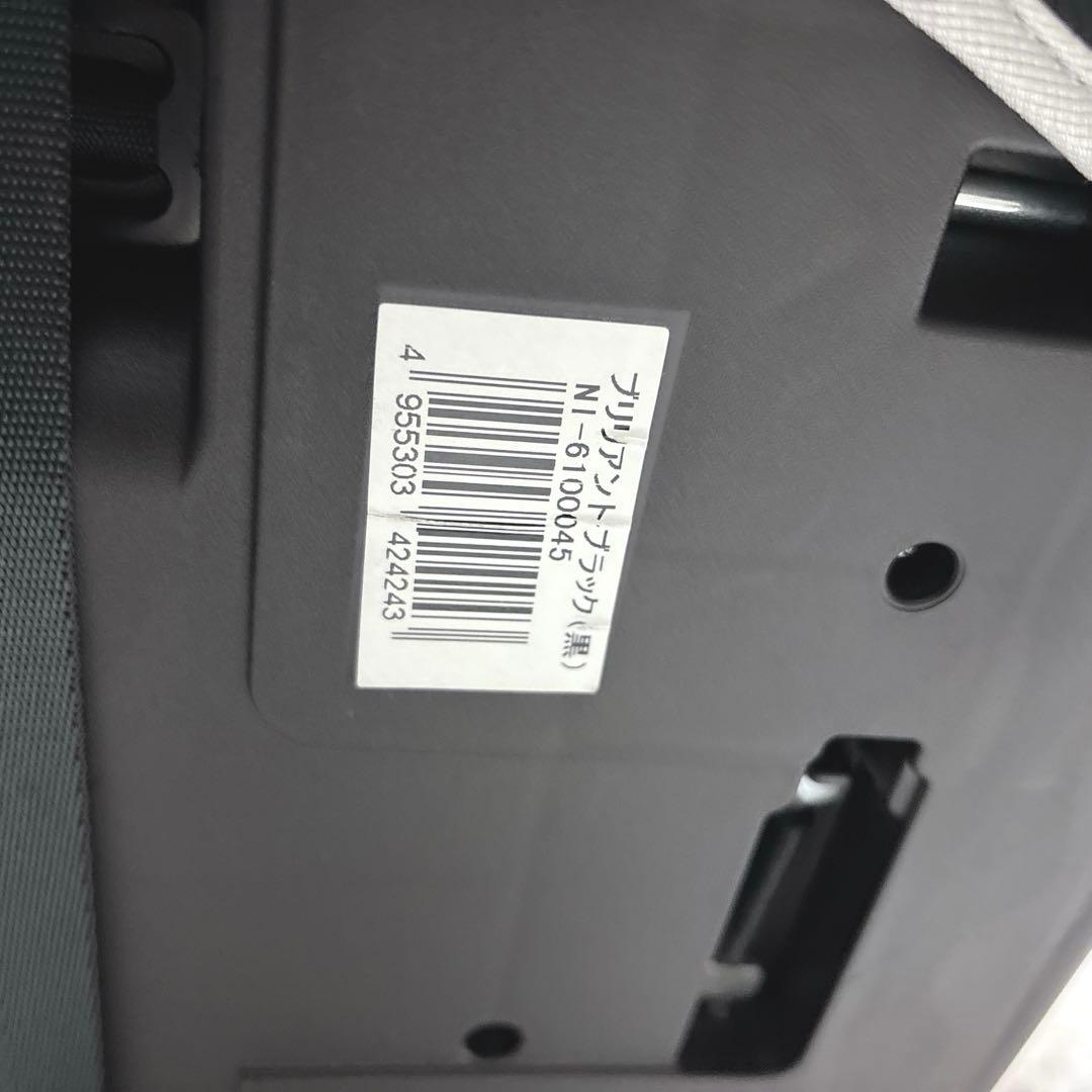 日本育児 トラベルベスト EC Fix ブリリアントブラック ISOFIX対応