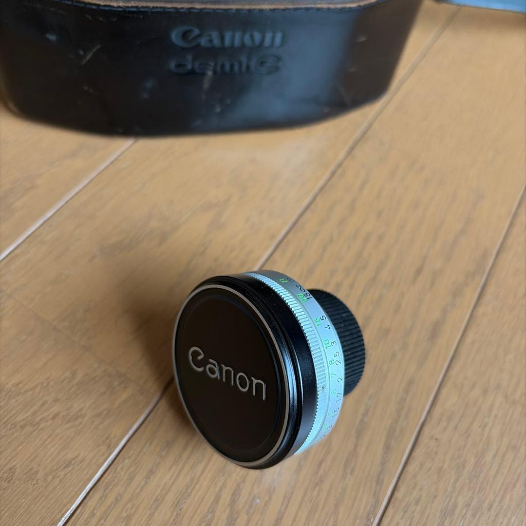 レトロ　Canon デミE フィルムカメラ