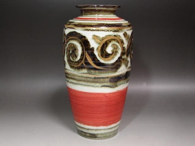 ☆　清水六兵衛　花入　裏千家　十四代　淡々斎の花押がございます☆y466